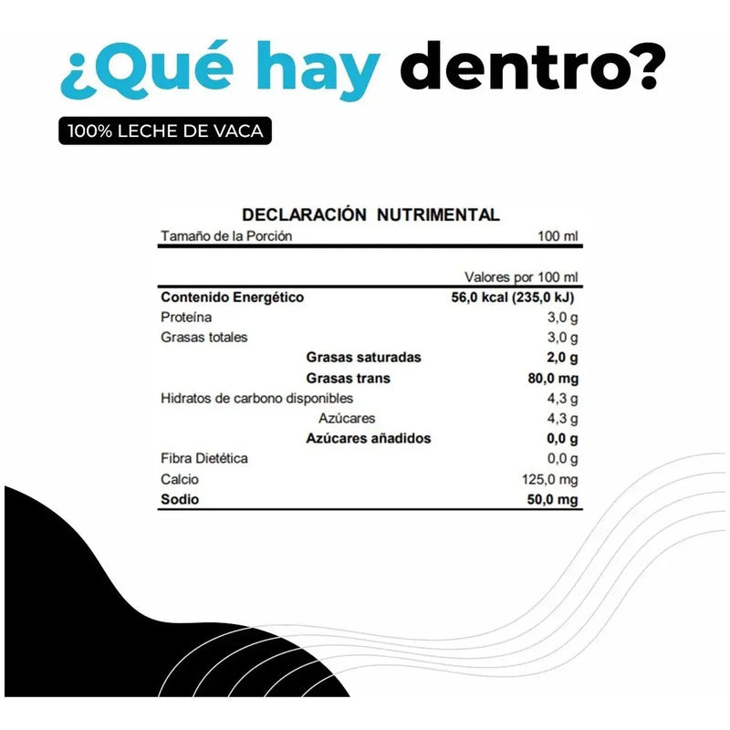 Leche Entera Orgánica Bové 6 Piezas De 1 L