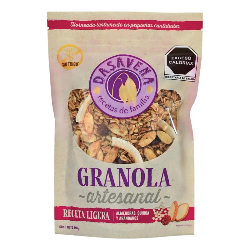 Granola Artesanal Receta Ligera 340g