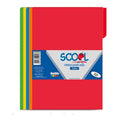 Folder Scool Tamaño Carta Colores Surtido 100 Piezas Surtido