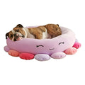 Squishmallows Cama Para Mascotas Beula Octopus De 30 Rosa Pálido Caricatura