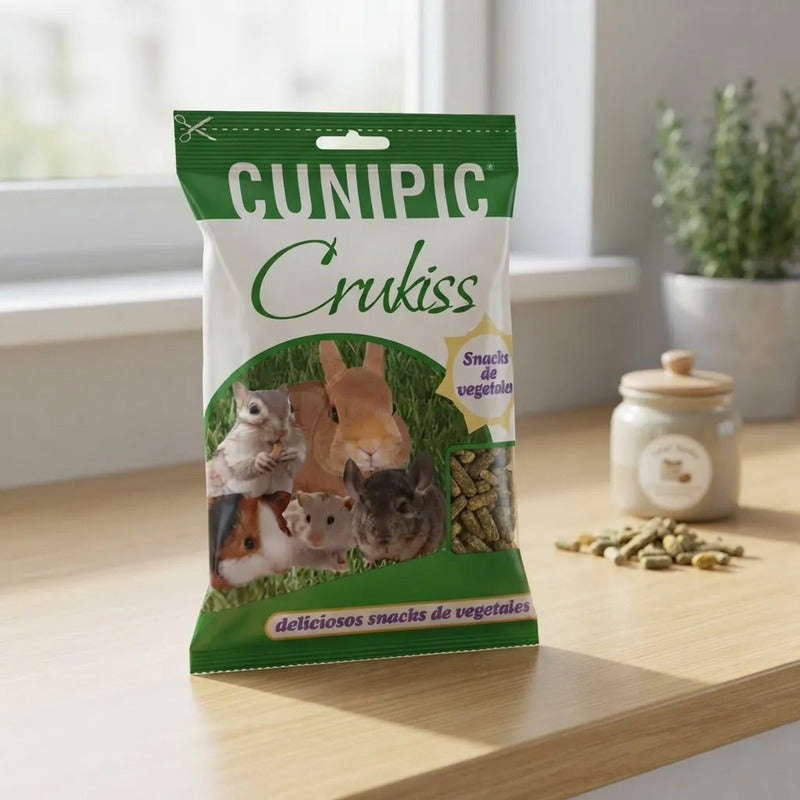 Cunipic Crukkis Premios De Vegetales Para Peq Mamíferos 75 G