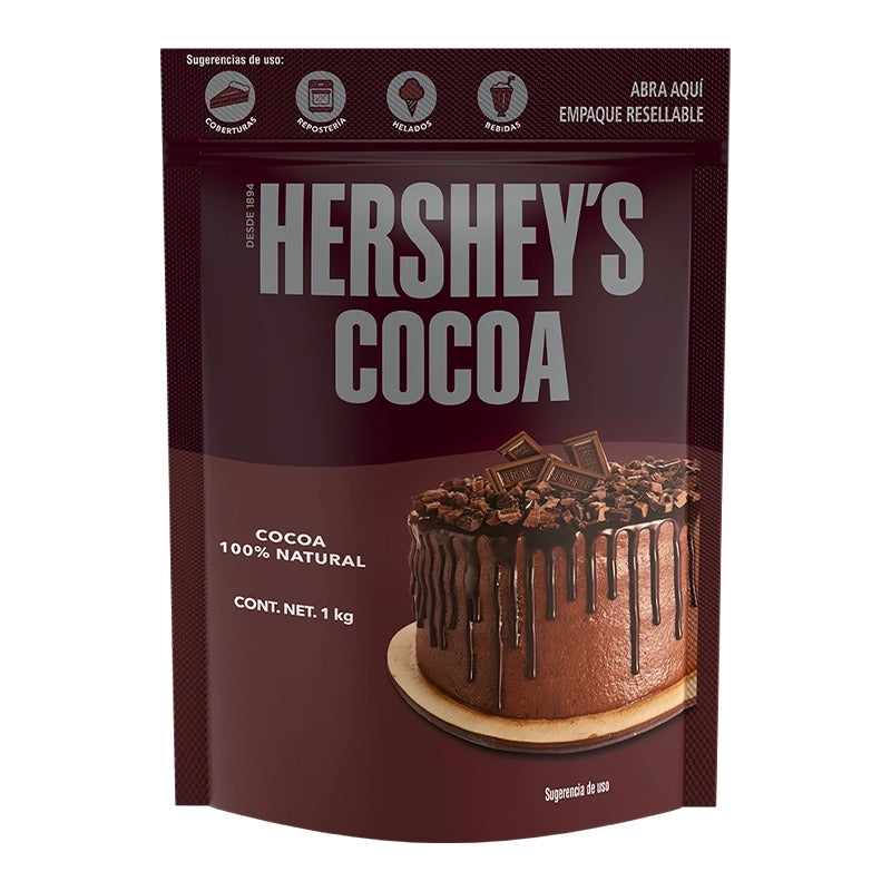 Cocoa Hershey's Bolsa 1k (3 Paquetes)