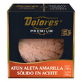 Atún Aleta Amarilla Solido En Aceite Dolores 3 Pzas De 140gr