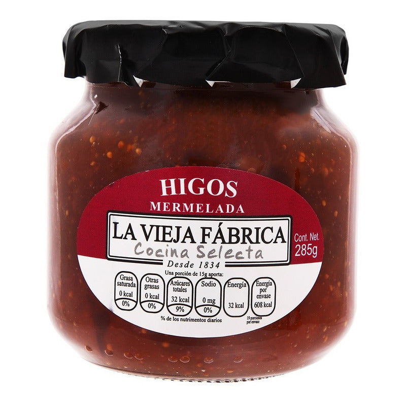Mermelada De Higo La Vieja Fabrica Frasco 285 Grs 2 Pack Ipg