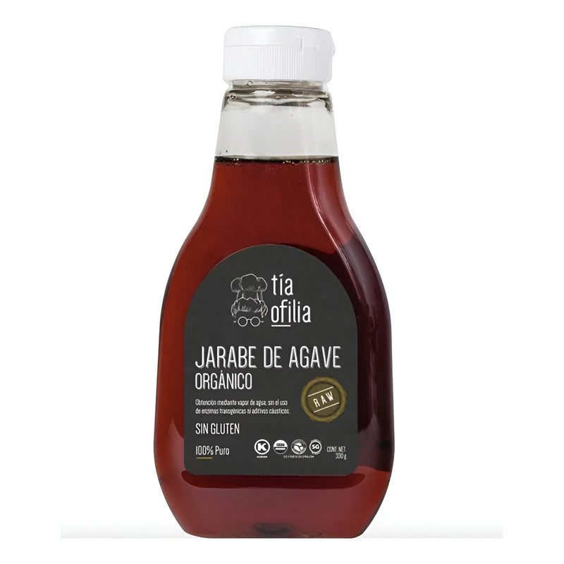 Miel De Agave Orgánico Raw Tía Ofilia 1 Pieza De 330gr