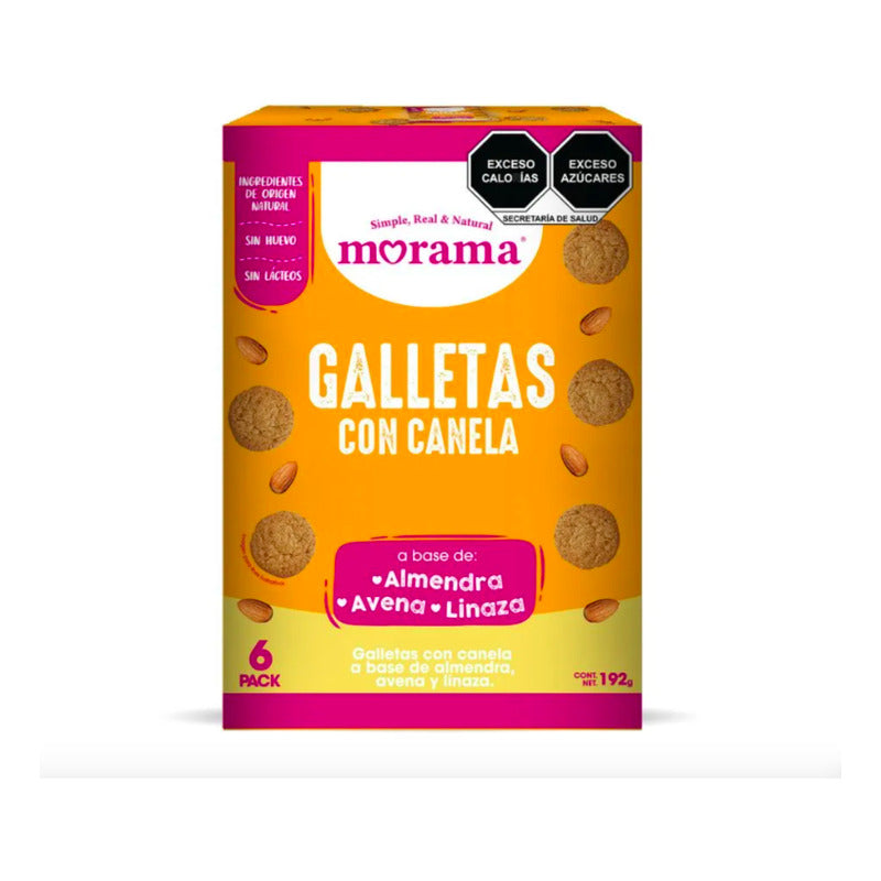 Galletas Sabor Canela Morama 1 Pieza De 192gr