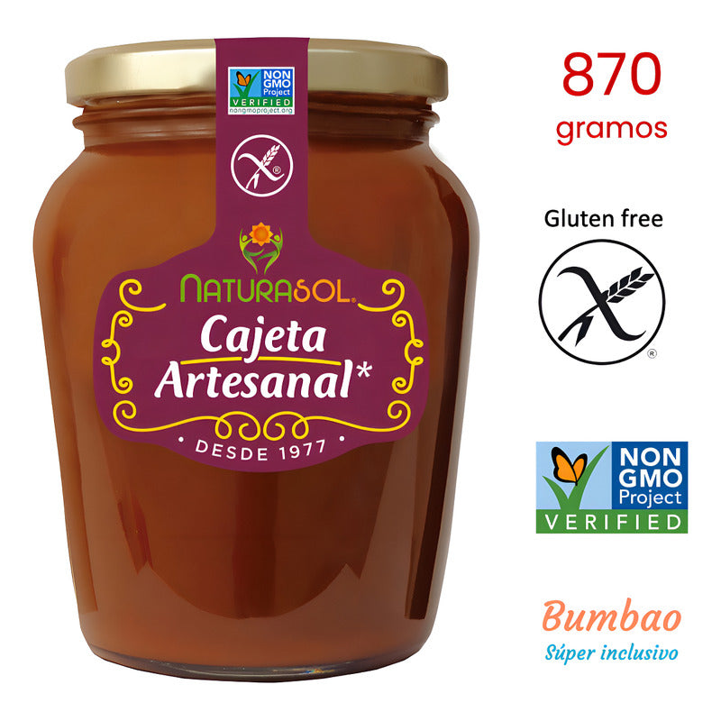 Cajeta Artesanal Naturasol 870 G