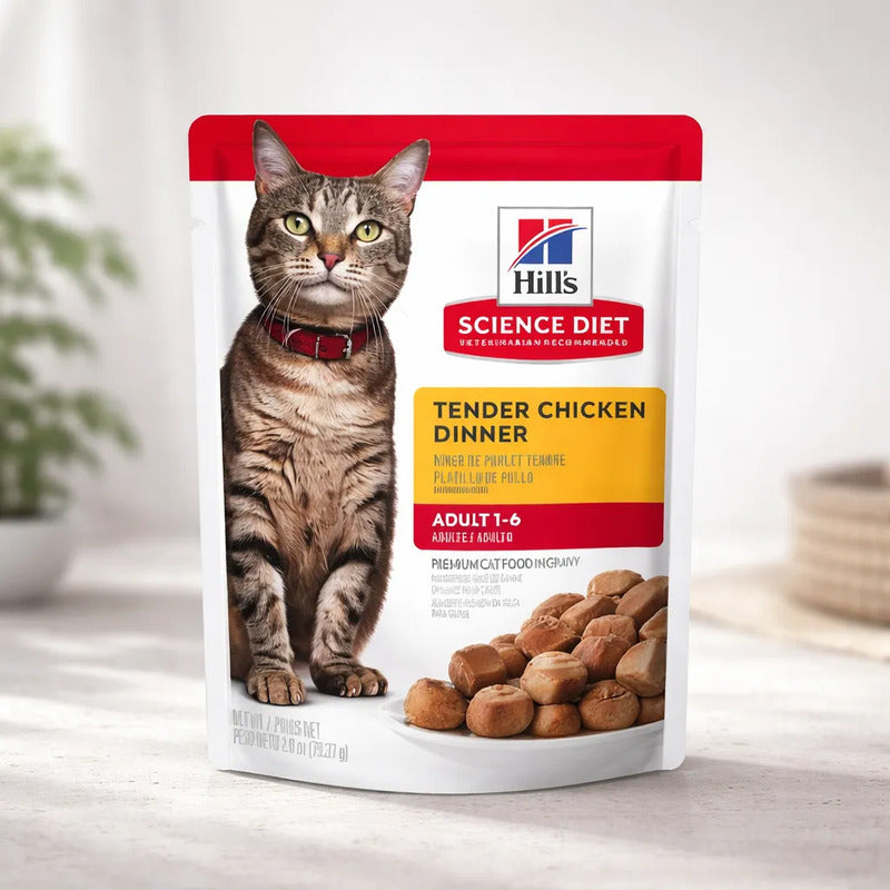 Alimento Húmedo Gato Adulto Pollo Trocitos En Gravy, 79 G
