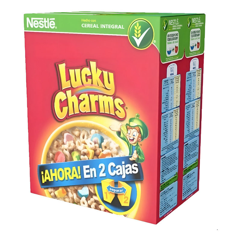 Cereal Importado Lucky Charms 2 Cajas D 652gr C/u (1.304 Kg)