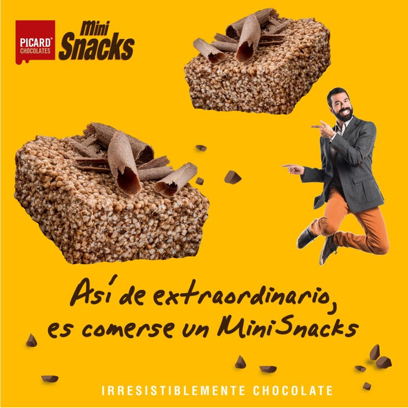 Mini Snack Chocolate /leche Sin Azúcar Y Amaranto, 180 G