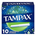 Tampones Tampax Super Flujo Abundante 3 Paquetes De 10 Pzas