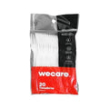 Tenedor Desechable Wecare Mediano Biodegradable 5paq 20 C\u