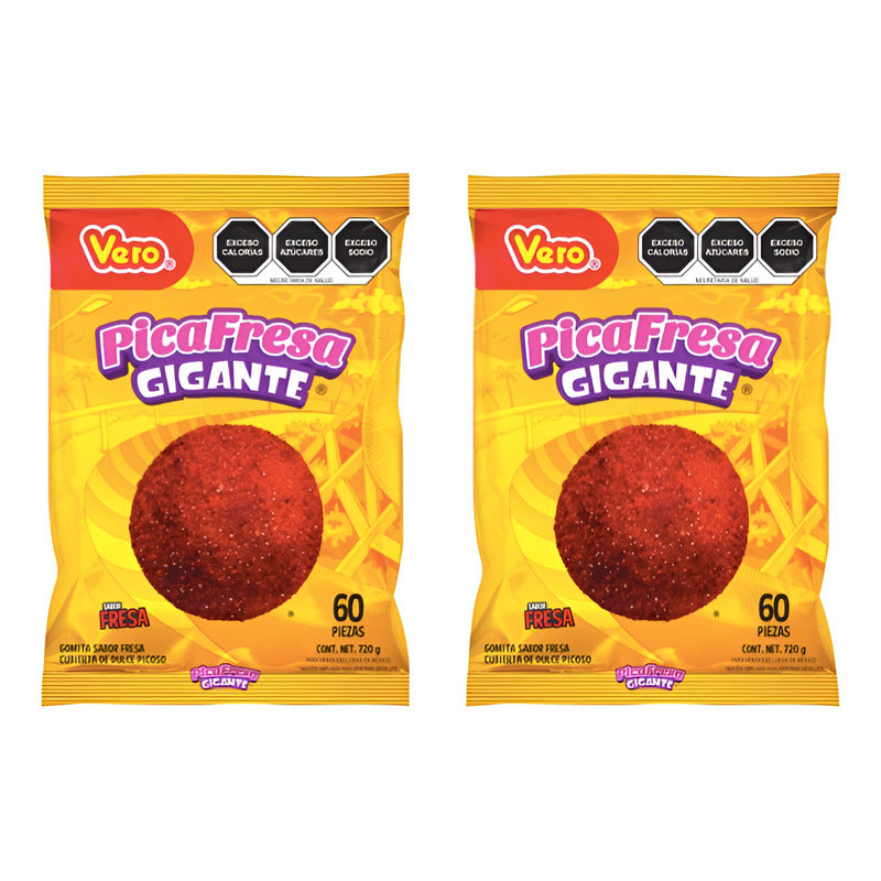 Gomitas Con Chile Vero Picafresas De Fresa Picante, 720g