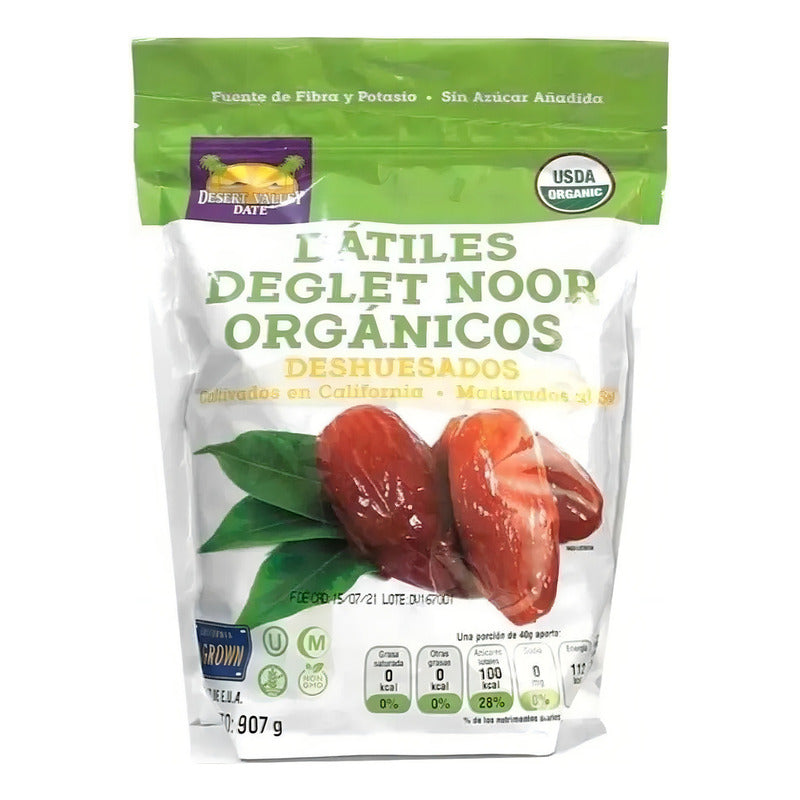 Dátiles Deshuesados Orgánicos 907 Gramos