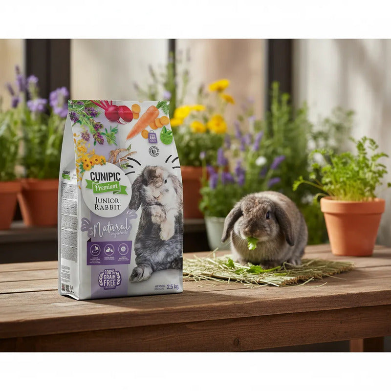 Cunipic Premium Alimento Para Conejo Junior, 2.5 Kg