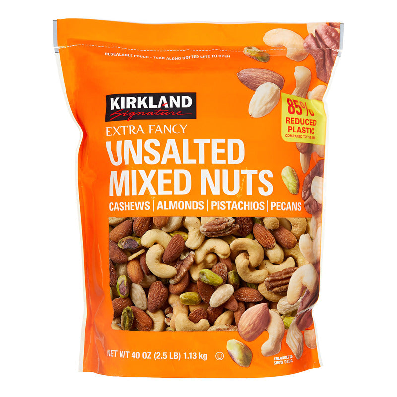 Mezcla De Frutos Secos Sin Sal Extra Fancy Kirkland 1.13 Kg