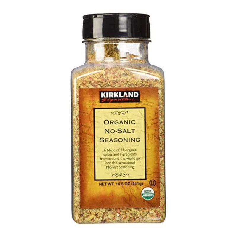 Sazonador Orgánico Sin Sal 411g Kirkland 21 Especias