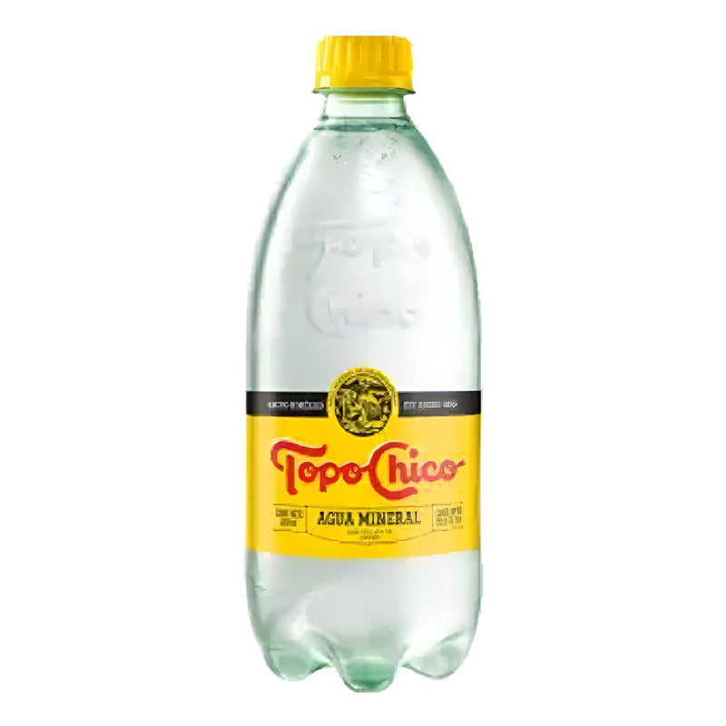 Agua Mineral Topo Chico 12 Pzas De 600 Ml C/u