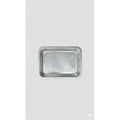 Molde Rectangular Mediano30.5 X 44 Cms Odisea Plateado
