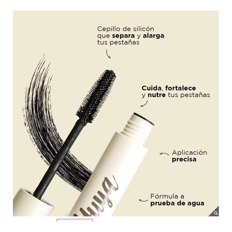Máscara De Pestañas Yuya 2 Piezas Negro