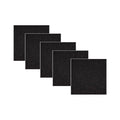 Hoja De Fomi Diamantado Color Negro De 23x30cm 15 Pzas