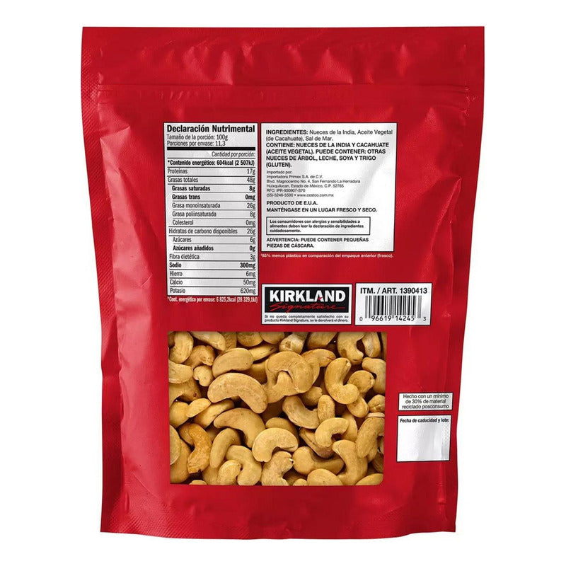 Nuez De La India Kirkland Signature De 1.1 Kg