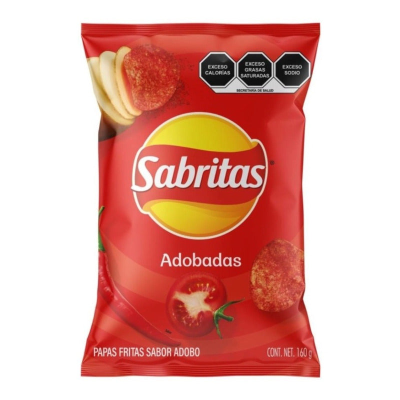 Sabritas Adobadas 160g 3pzas