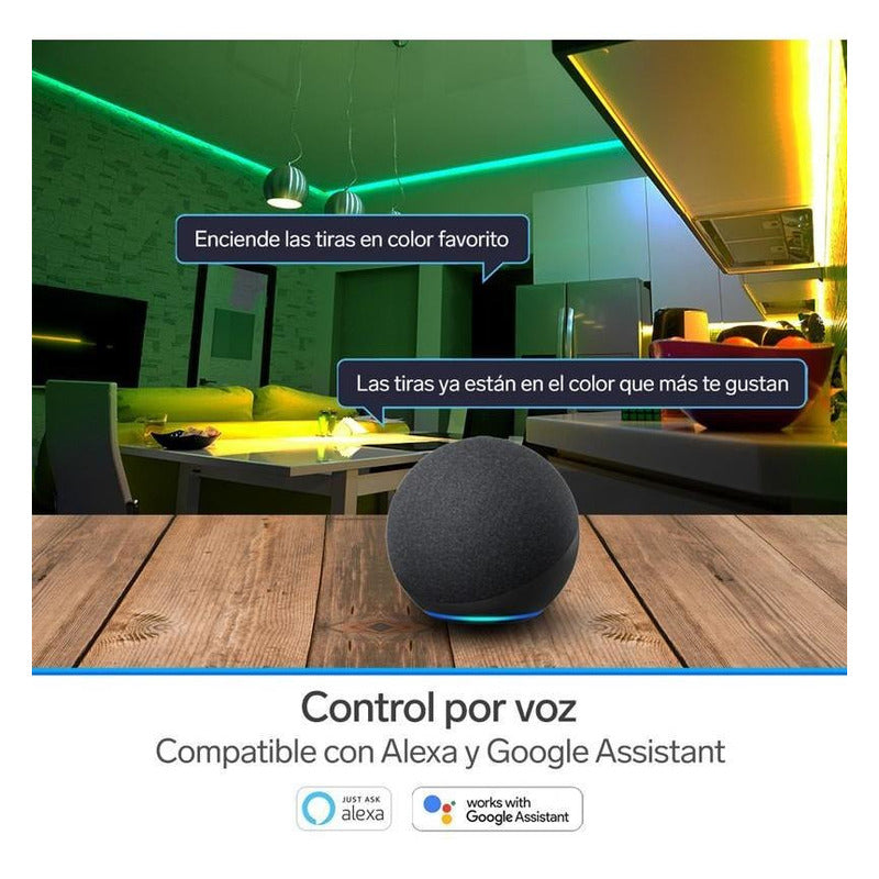 Tira Led Wi-fi Multicolor Rgb | Shome-127