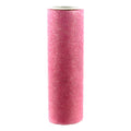 Tul Rosa Con Diamantina 15cm 5m Rosa Rayas