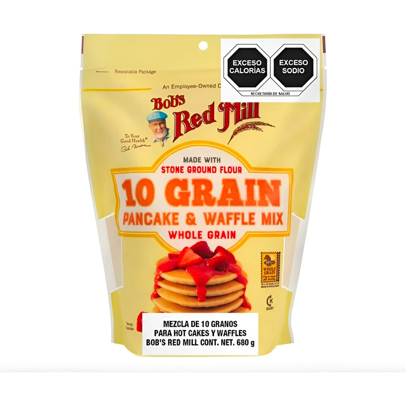 Harina Para Hotcakes Bob's Red Mill 10 Granos 2 Pzas De 680g