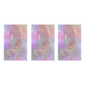 Papel Holográfico Diseño Puntos Color Plata De 40x50cm 15pz Plateado Papel Holográfico Diseño Puntos