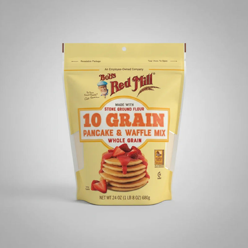 Bobs Red Mill 10 Grain Pancake & Waffle Mix Integral 680g