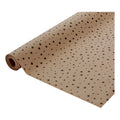 Papel Kraft Diseño De Puntos 3 Rollos De 65cm X 5m Kraft Papel Kraft Diseño De Puntos