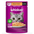 Alimento Gato Whiskas Soufflé Pollo Y Pavo 85gr (12 Sobres)