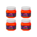 Pintura Acrílica Naranja Neón 4 Piezas De 240ml Naranja Neón