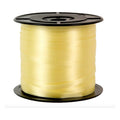 Listón Curling Color Amarillo Claro 3 Carretes De 5mm X 91m Amarillo Claro Curling