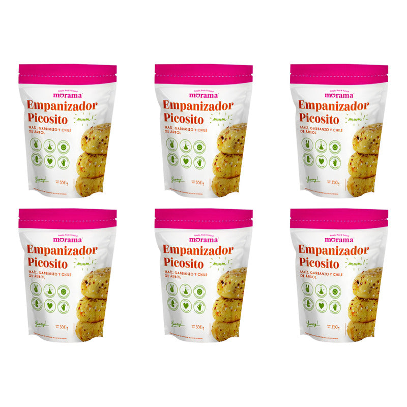 Empanizador Morama Picosito 6 Piezas De 350gr