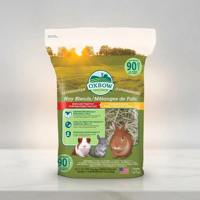 Oxbow Heno Mezcla De Orchard Y Timothy Peq Mascotas, 2.5 Kg