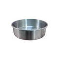 Molde De Aluminio Para Hornear Pan, Pastel 24cm Gris