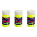 Pintura Acrílica Color Amarillo Neón 3 Piezas De 35ml Amarillo Neón
