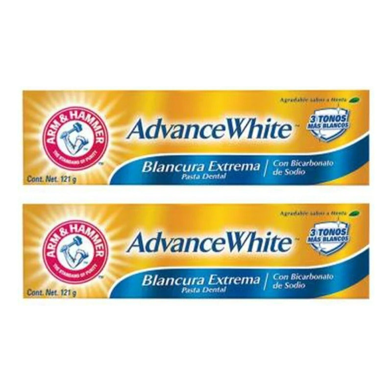 Pasta Dental Arm & Hammer Anticaries Menta 121g (2pzas)