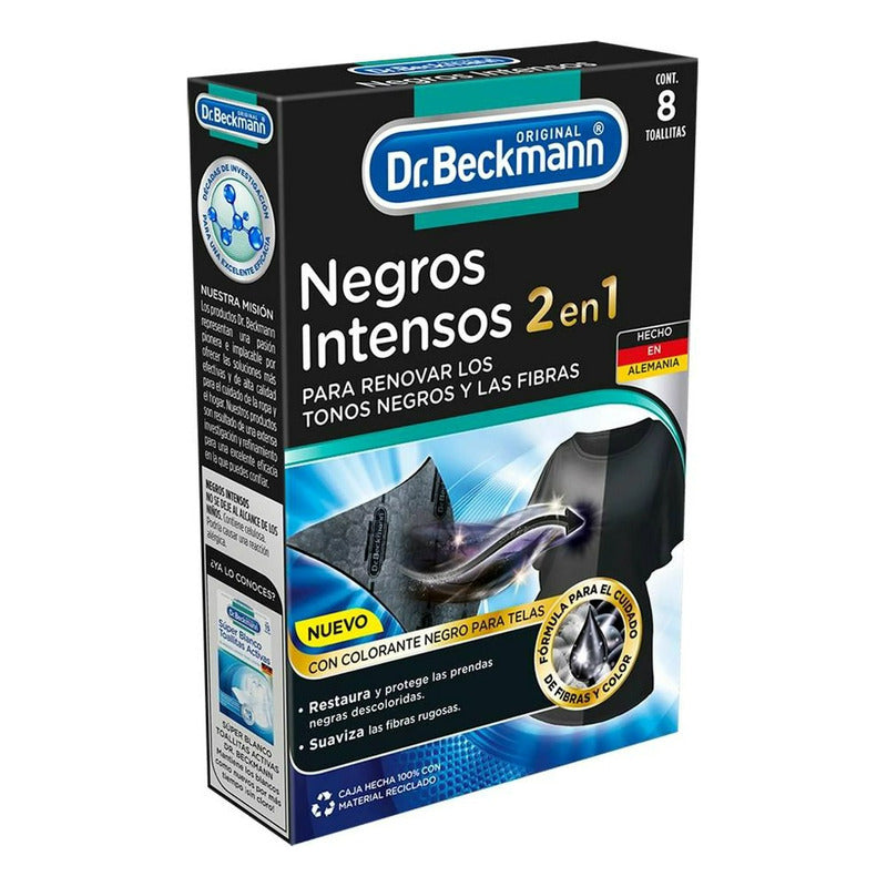 Toallitas Dr. Beckmann Negros Intensos (2cajas)
