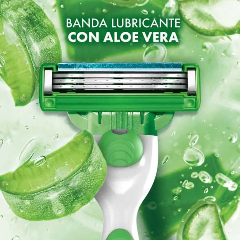 16 Repuestos Gillette Mach3 Sensitive Para Afeitar
