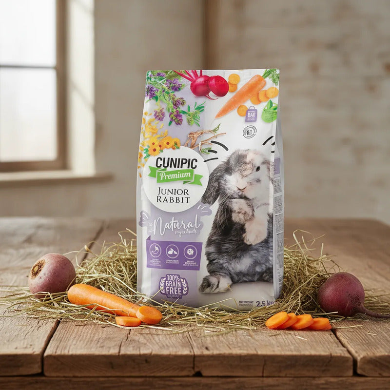 Cunipic Premium Alimento Para Conejo Junior, 2.5 Kg