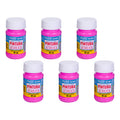 Pintura Acrílica Alta Calidad Color Magenta 6 Pz De 35ml Magenta