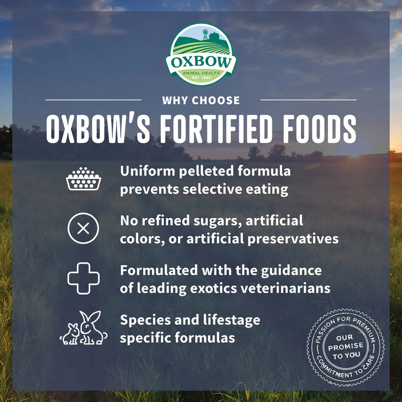 Alimento Fortificado Para Pequeños Animales Oxbow Animal Health Healthy Handfuls Para Hámsteres Y Jerbos, 1 Libra