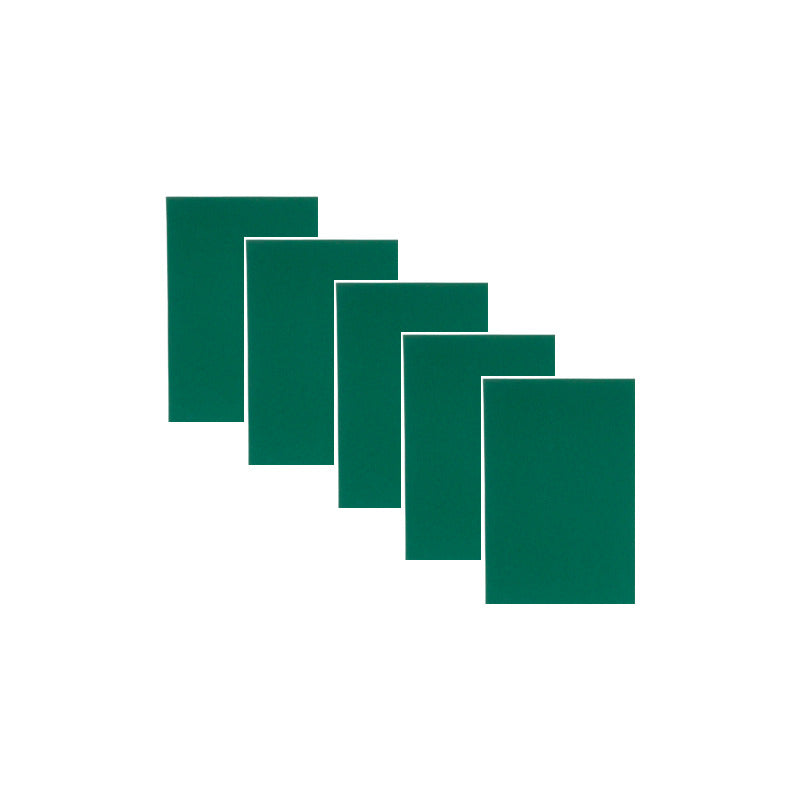 Placa De Fomi Color Verde Bandera 20 Piezas De 21x27cmx2mm