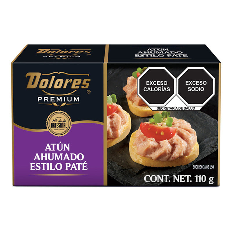 Atún Ahumado Estilo Paté Dolores 6 Piezas De 110gr