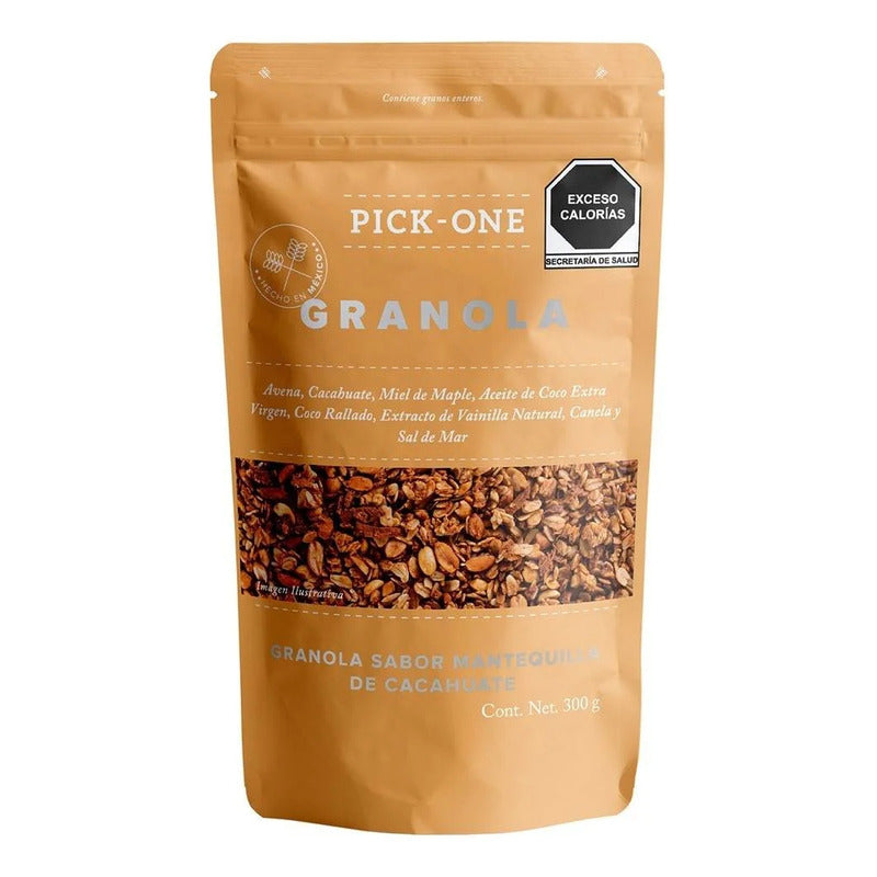 Granola Sabor Mantequilla De Cacahuate 300g
