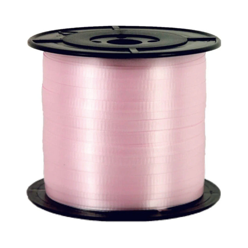 Listón Curling Color Salmon 3 Carretes De 5mm X 91m Salmón Curling